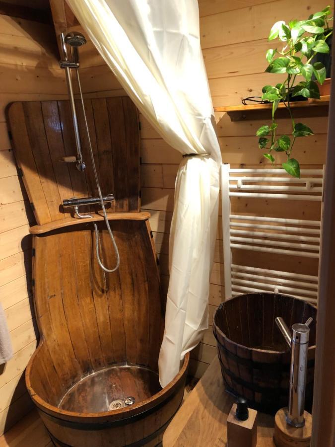 La Cabane A L'Oree Des Bornes Evires Bagian luar foto